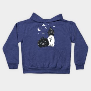 Pumpkin Night Kids Hoodie